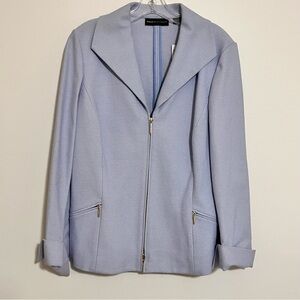 NWT Dana Buchman Suit Women's Light Blue Size 12/14 MAKE AN OFFER!